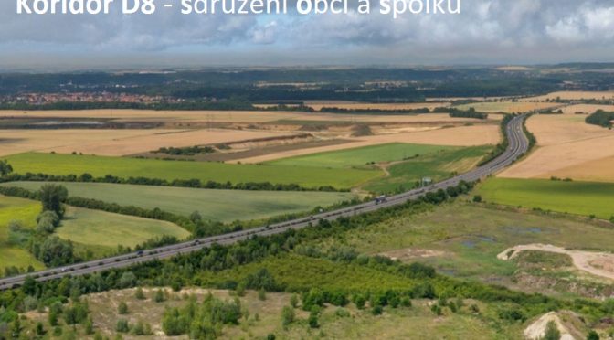 Naše obec se připojuje ke sdružení obcí a spolků Koridor D8